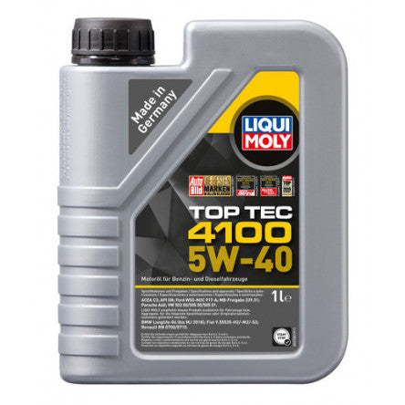 Liqui Moly 1L Top Tec 4100 Motor Oil 5W-40