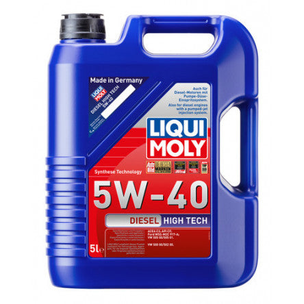 Liqui Moly 5L Diesel High Tech Motor Oil 5W-40
