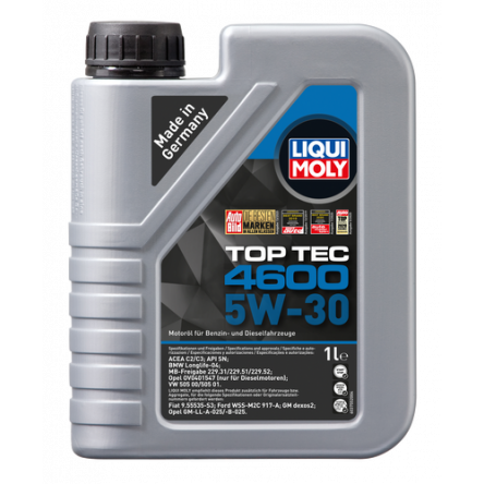 Liqui Moly 1L Top Tec 4605 Motor Oil 5W-30