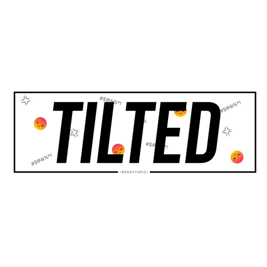 Tilted Sticker