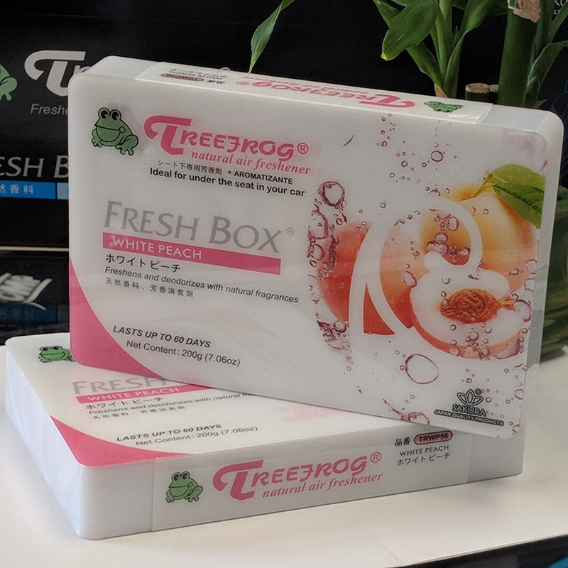 treefrog air freshener white peach